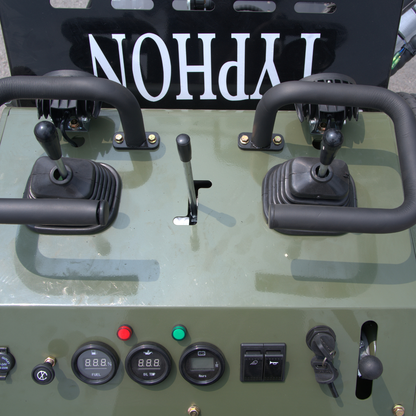 TYPHON STOMP 501 PRO Mini Skid Steer Loader – 23 HP V-Twin, Triangle Rubber Tracks (EPA Certified)