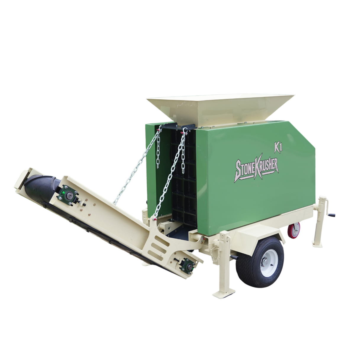 TYPHON STONEKRUSHER K1 Compact Rock Crusher 11.7 HP Honda GX390  KONSTRUCTZ SERIES