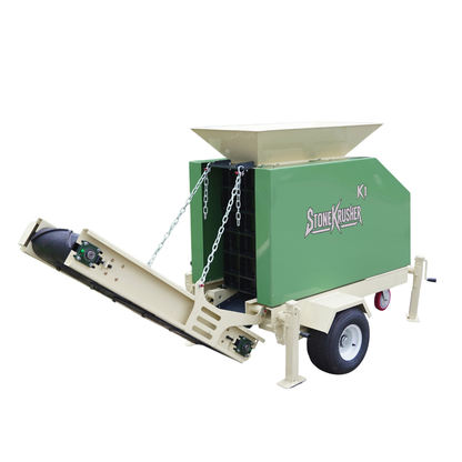 TYPHON STONEKRUSHER K1 Compact Rock Crusher 11.7 HP Honda GX390  KONSTRUCTZ SERIES