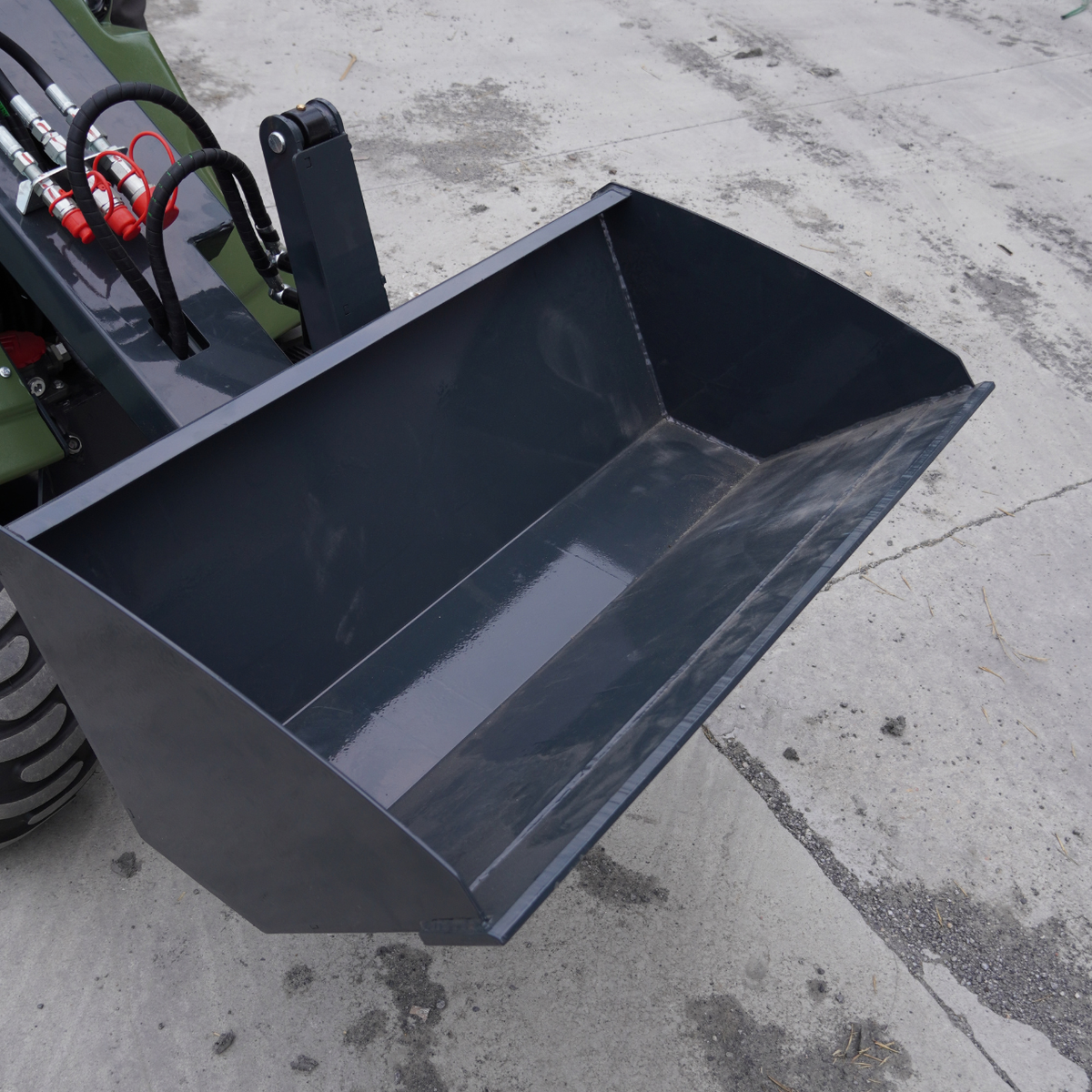 TYPHON MZVT Mini Wheel Loader 22 HP Honda GX690 772 LB Lift Hydraulic Bucket
