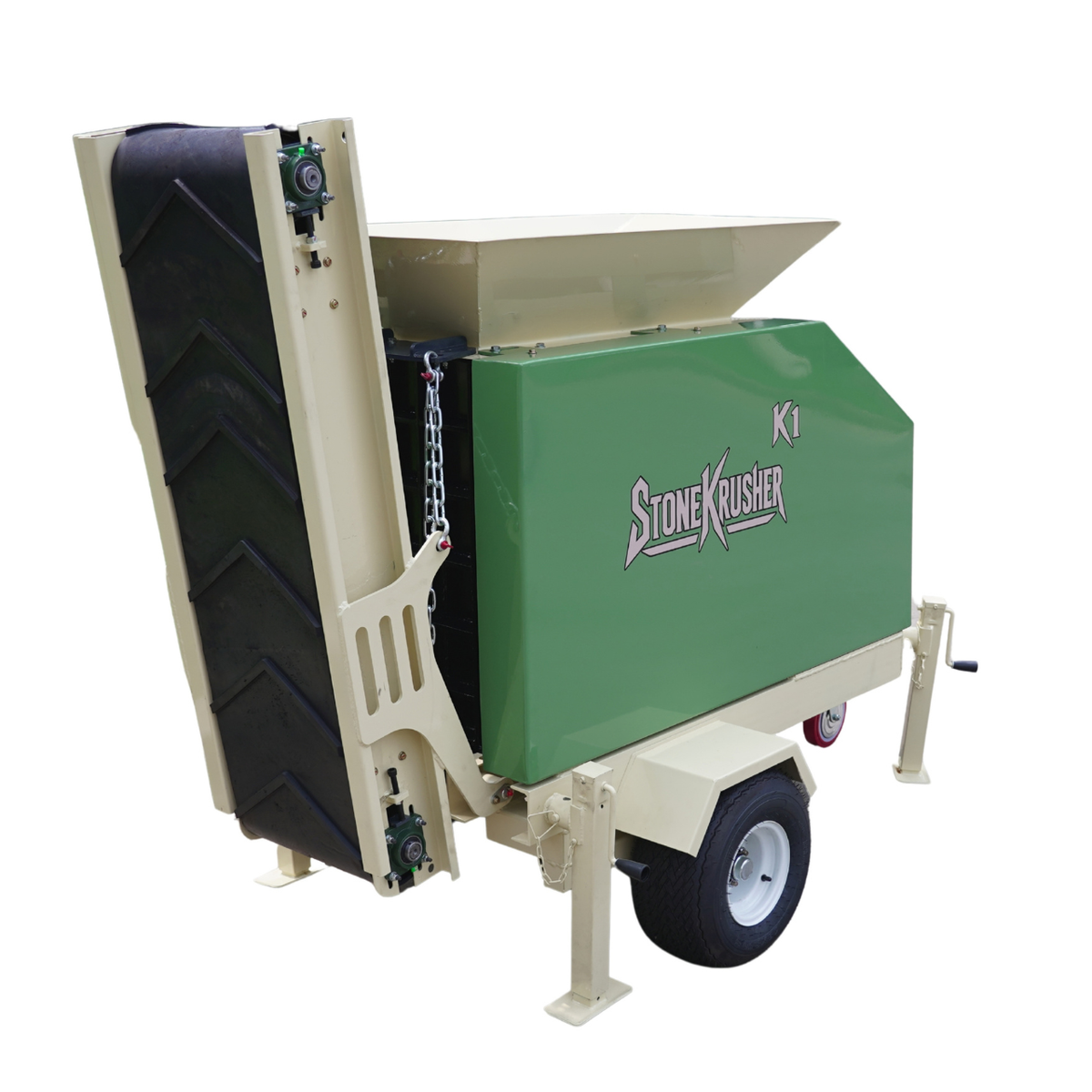 TYPHON STONEKRUSHER K1 Compact Rock Crusher 11.7 HP Honda GX390  KONSTRUCTZ SERIES