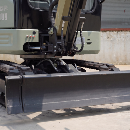 TYPHON TERROR III PROPACT Series Mini Excavator 6,000 lb Kubota D1105, Zero Tail Swing, AC/Heater