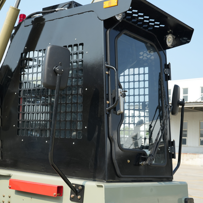 TYPHON STOMP 65 Mini Skid Steer Loader PROPACT Series 74 HP Cummins Diesel, Dual Hydraulics, A/C & Heater Cab