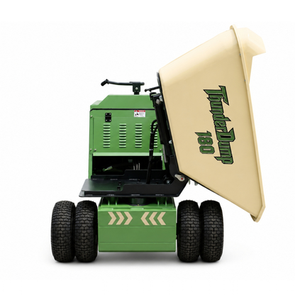 TYPHON THUNDERDUMP 180 Hydraulic Wheeled Dumper – Honda GX390, 2,866 lb Max Load