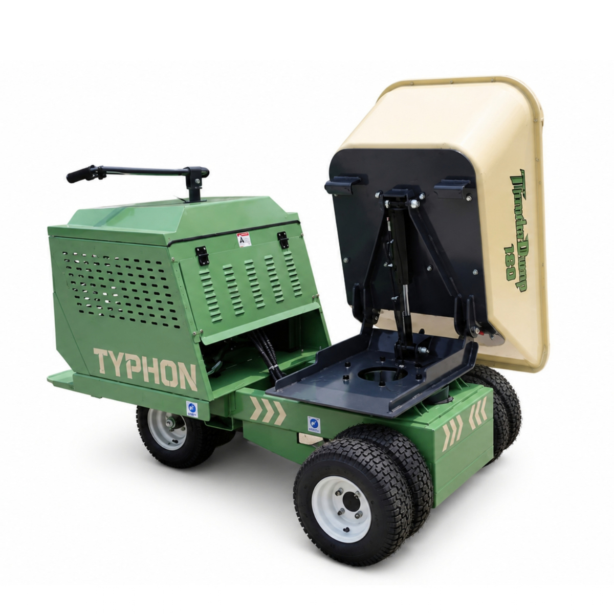 TYPHON THUNDERDUMP 180 Hydraulic Wheeled Dumper – Honda GX390, 2,866 lb Max Load