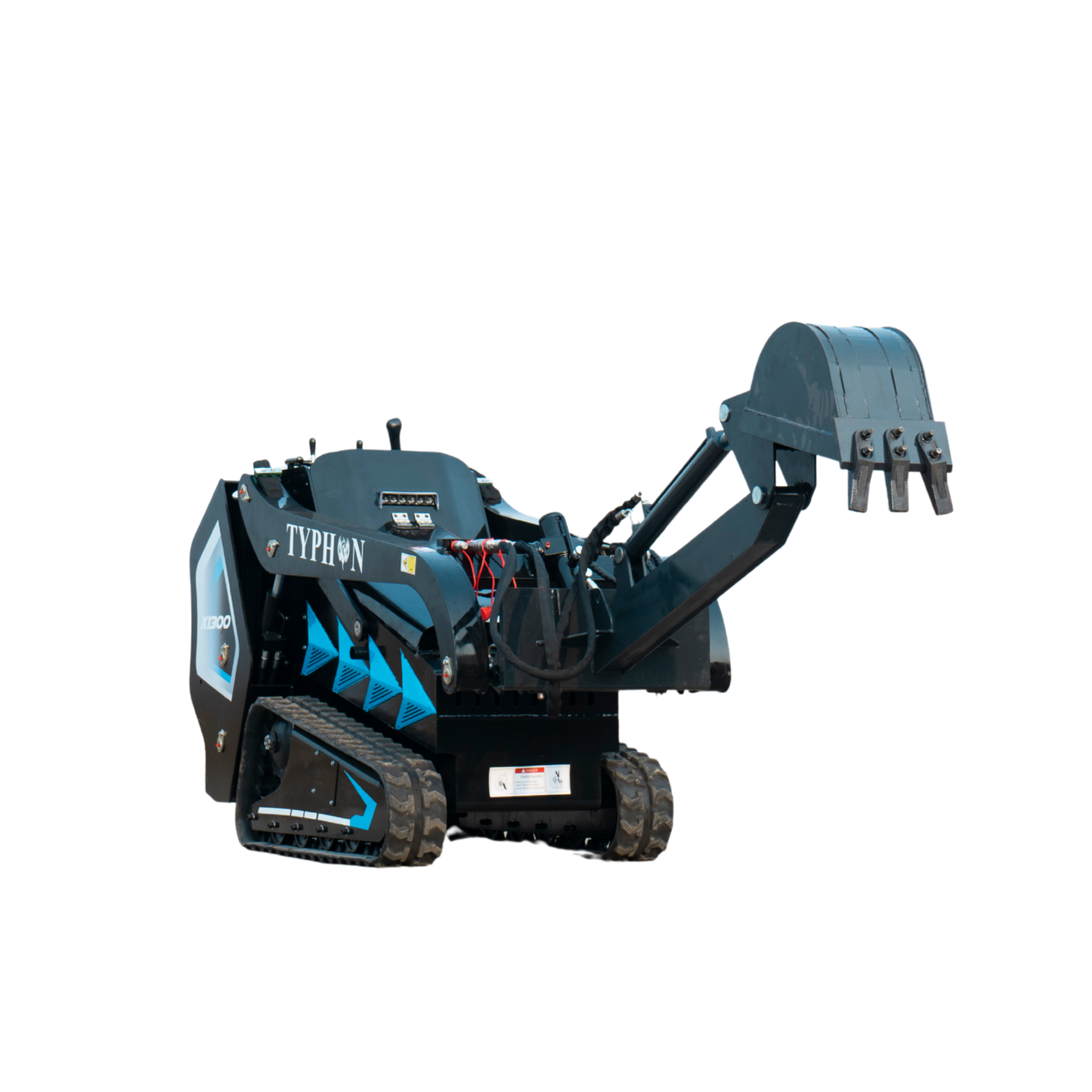 Hydraulic Backhoe Digger Attachment for Mini Skid Steer   TYPHON STOMP X1300 & 509 - New Excavator For Sale