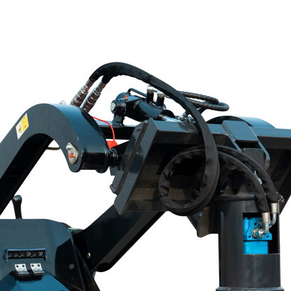 Hydraulic Earth Auger Attachment 200mm for Mini Skid Steer – TYPHON STOMP X1300 & STOMP 509 - New Excavator For Sale