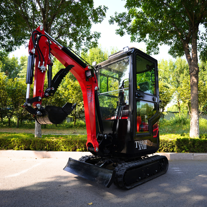 TYPHON TERROR XVIII Prestige 2 Ton Mini Excavator, KUBOTA Diesel Engine