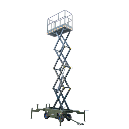 TYPHON xFlex-2037W Walk-Behind Scissor Lift  20 ft, load capacity 1102 lb, 110V Electric