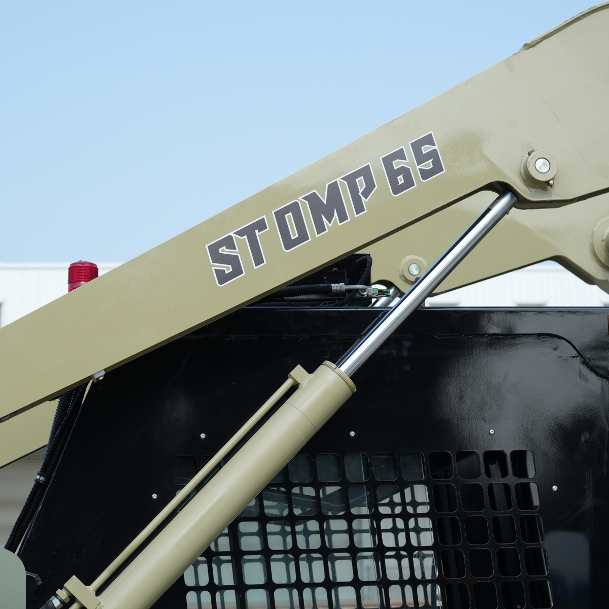 TYPHON STOMP 65 PROPACT Series Wheel Skid Steer Loader - 74 HP Cummins Diesel, Dual Hydraulics, Enclosed A/C Cab
