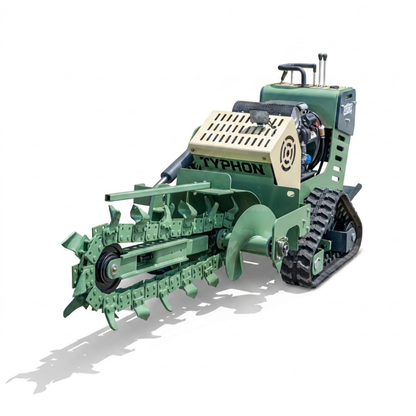 TYPHON GroundRipper GRX1 Compact Track Trencher 29.5" Trenching Depth, Honda GX690  Konstructz Series