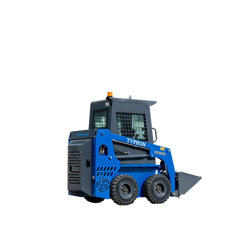 TYPHON STOMP 509 Mini Skid Steer 1.4ton with Kubota D1105  25hp  water cooled 4-Cycle Diesel engine