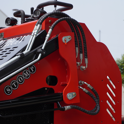 TYPHON STOMP 501 PRO Mini Track Loader  23 HP V-Twin, Hydraulics, EPA Certified