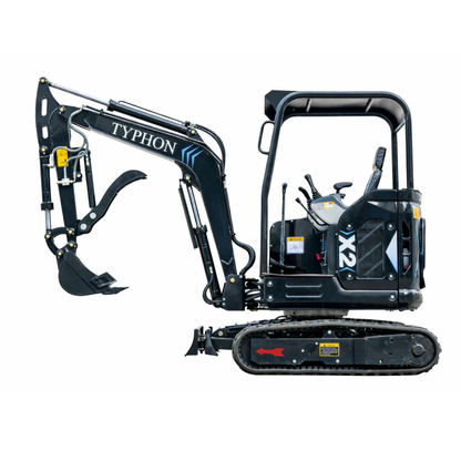 TYPHON TERROR X2 MAX 2.5Ton Mini Excavator&nbsp; Yanmar Engine, Hydraulic Oil-Cooled, Boom Swing, Retractable Tracks - New Excavator For Sale