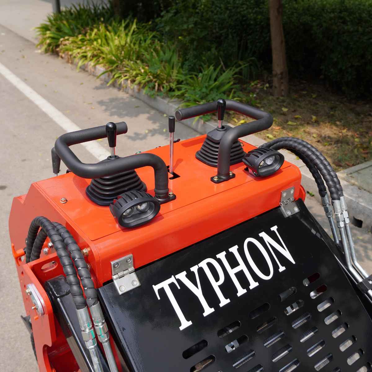 TYPHON STOMP 501 PRO Mini Track Loader  23 HP V-Twin, Hydraulics, EPA Certified