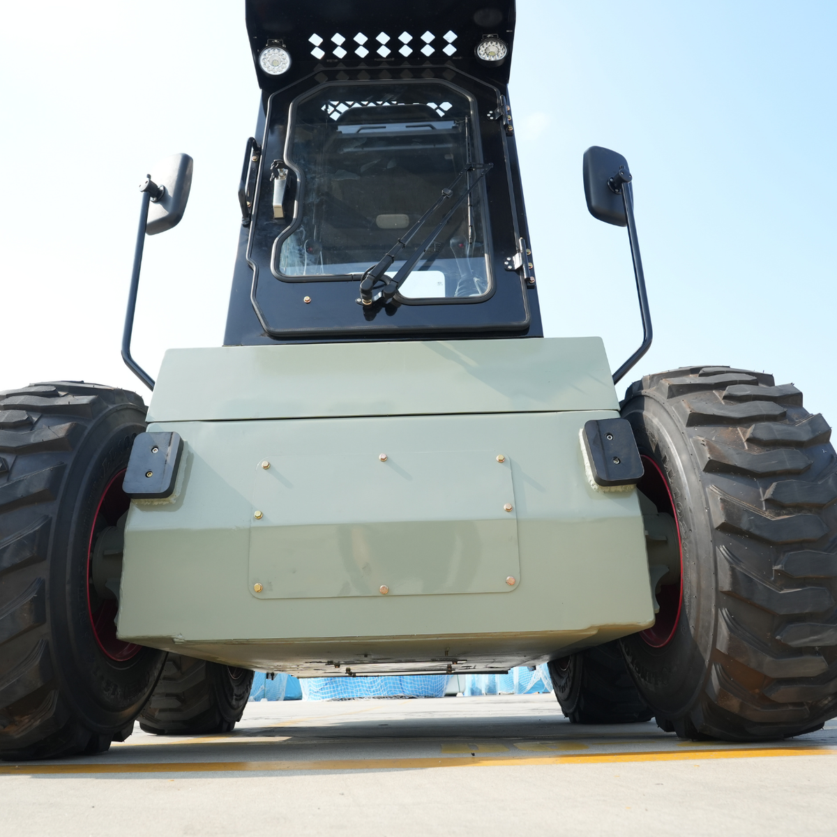 TYPHON STOMP 65 PROPACT Series Wheel Skid Steer Loader - 74 HP Cummins Diesel, Dual Hydraulics, Enclosed A/C Cab