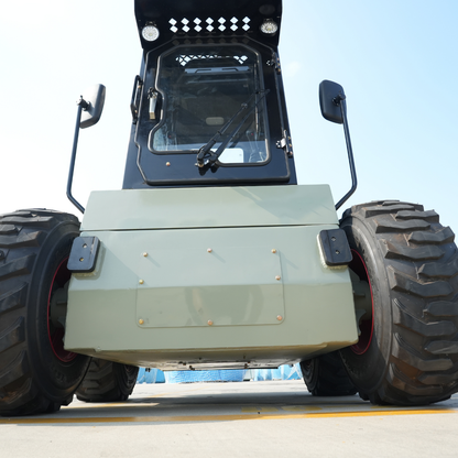 TYPHON STOMP 65 PROPACT Series Wheel Skid Steer Loader - 74 HP Cummins Diesel, Dual Hydraulics, Enclosed A/C Cab