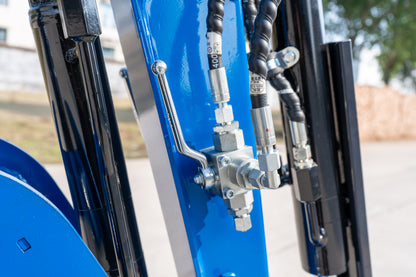 New TYPHON TERROR XIX STORM Mini Excavator 4000lbs 20.4hp Kubota D902 engine  Trench Digger with Boom Swing, Canopy, Retractable Tracks