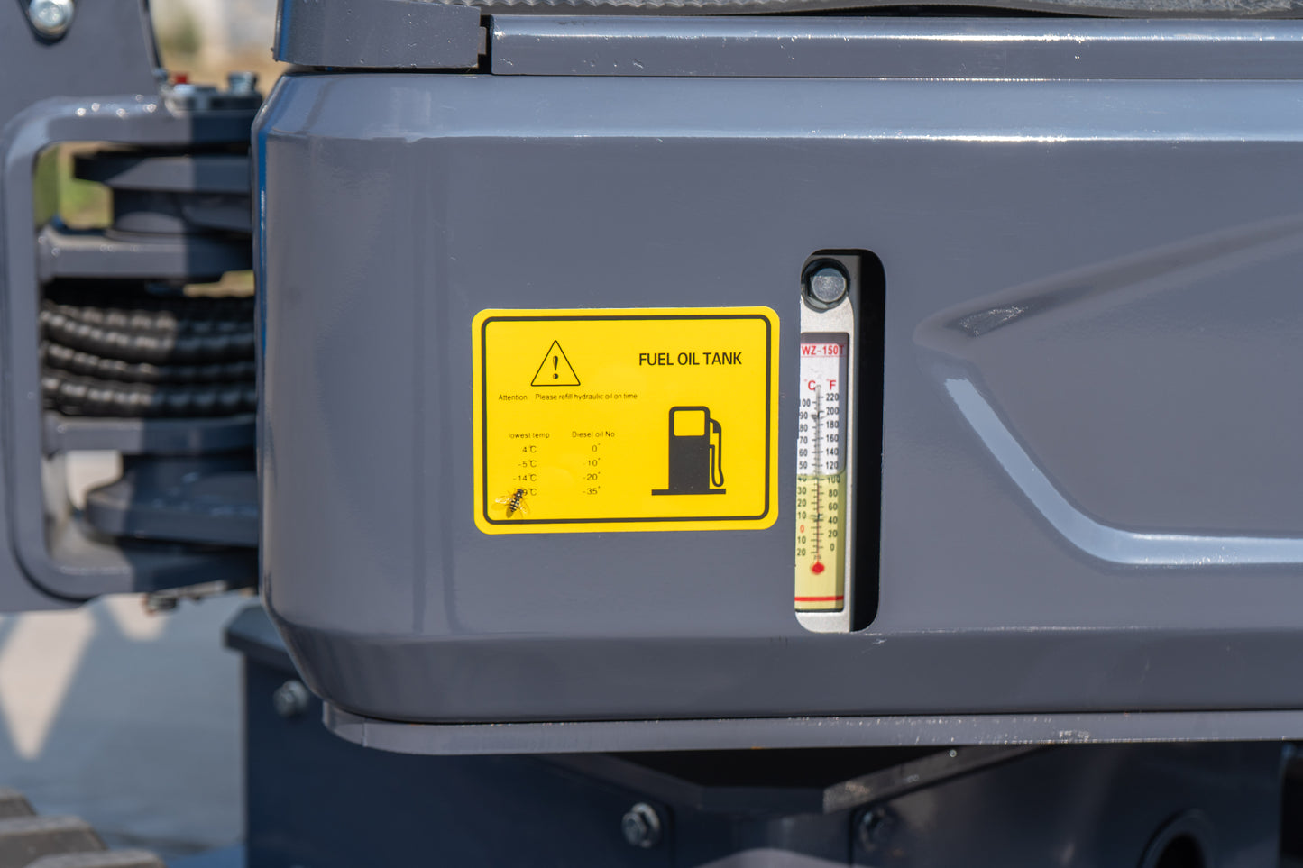 New TYPHON TERROR XIX STORM Mini Excavator 4000lbs 20.4hp Kubota D902 engine  Trench Digger with Boom Swing, Canopy, Retractable Tracks