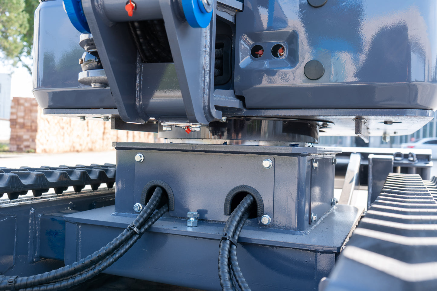 New TYPHON TERROR XIX STORM Mini Excavator 4000lbs 20.4hp Kubota D902 engine  Trench Digger with Boom Swing, Canopy, Retractable Tracks