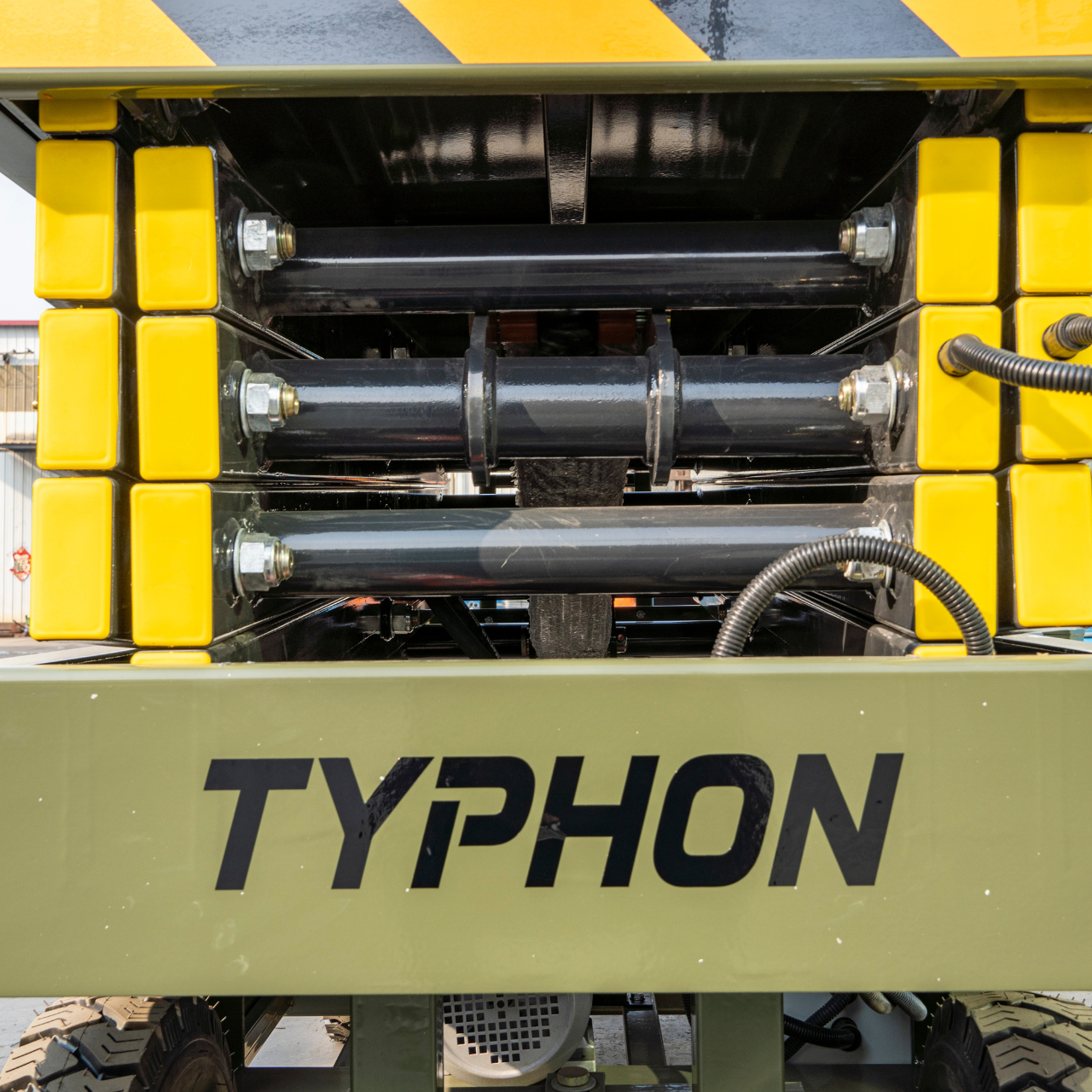 TYPHON xFlex-2037W Walk-Behind Scissor Lift  20 ft, load capacity 1102 lb, 110V Electric