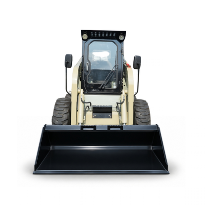 TYPHON STOMP 65 PROPACT Series Wheel Skid Steer Loader - 74 HP Cummins Diesel, Dual Hydraulics, Enclosed A/C Cab