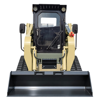 TYPHON STOMP 65 Mini Skid Steer Loader PROPACT Series 74 HP Cummins Diesel, Dual Hydraulics, A/C & Heater Cab