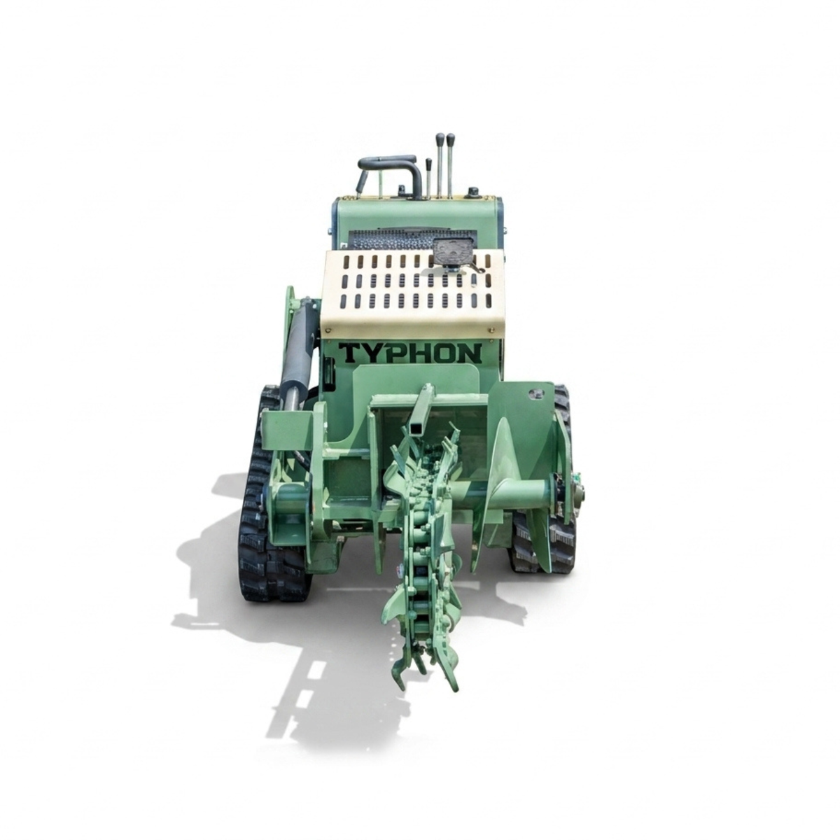 TYPHON GroundRipper GRX1 Compact Track Trencher 29.5" Trenching Depth, Honda GX690  Konstructz Series