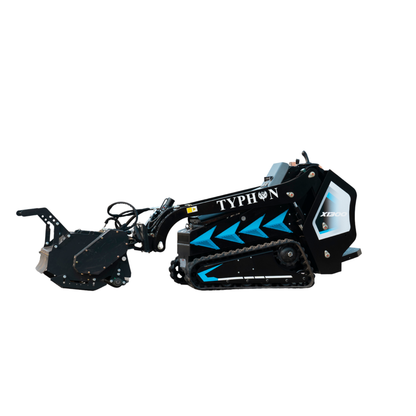 Heavy-Duty Forestry Mulcher Attachment for Mini Skid Steer TYPHON STOMP X1300 & 509 - New Excavator For Sale