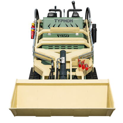 TYPHON STOMP V950 25HP Kubota Diesel Mini Skid Steer Track Loader – Konstructz Series