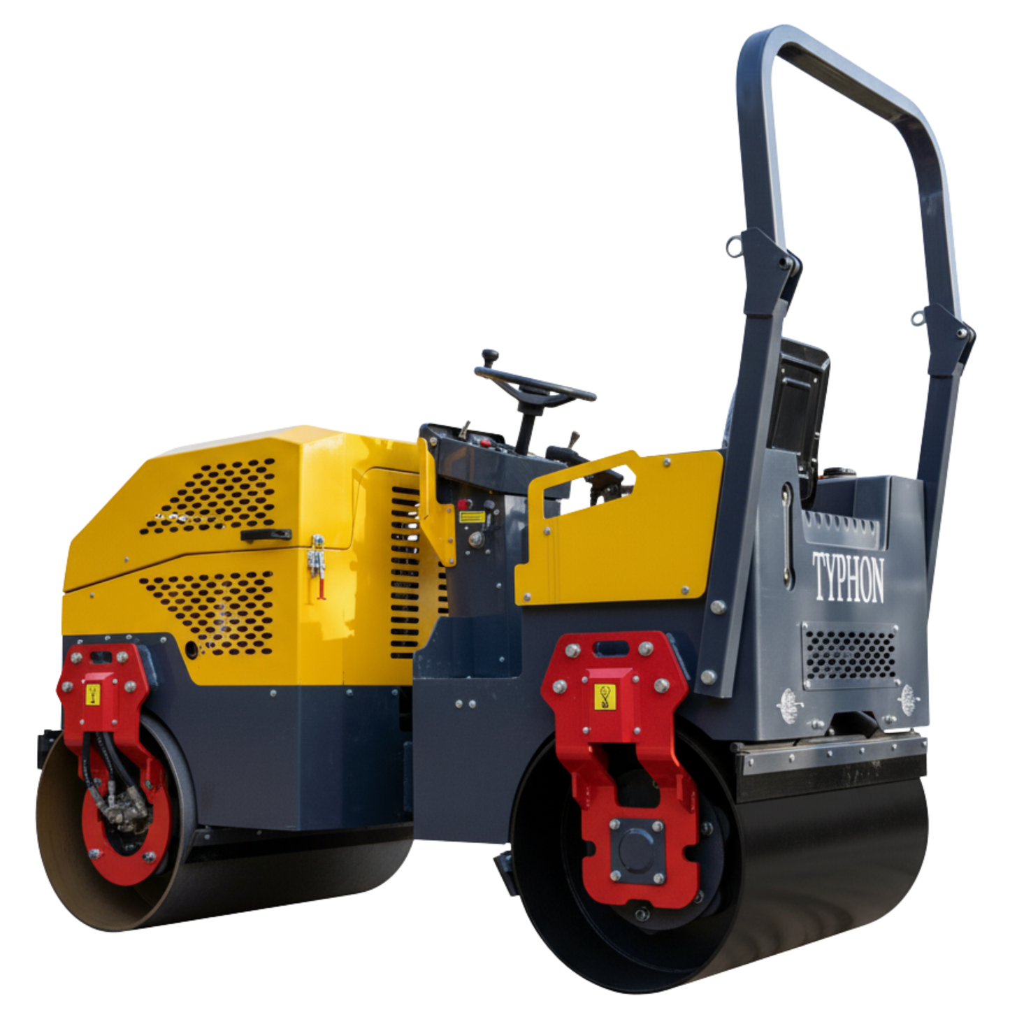 Fury 20 Mini Road Roller Hydraulic Two Wheel Drive, Front Wheel Vibration System, 23 hp B&S Engine USA