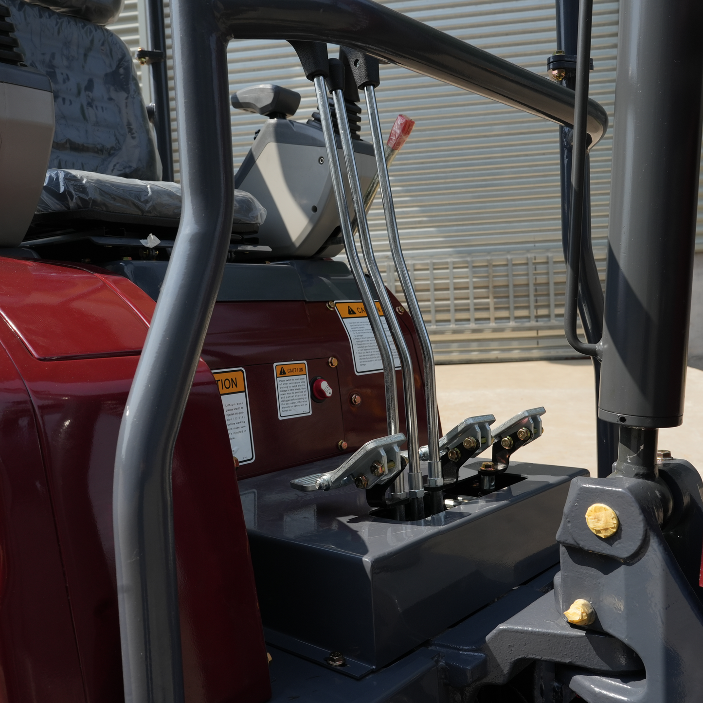 YPHON TERROR XVII PRO Mini Excavator. Powered by a Kubota D902 engine, featuring dual auxiliary hydraulics, 86-inch diging depth, and a hydraulic thumb. Free Shipping.