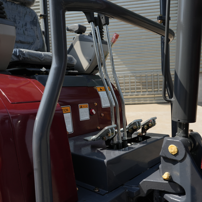 YPHON TERROR XVII PRO Mini Excavator. Powered by a Kubota D902 engine, featuring dual auxiliary hydraulics, 86-inch diging depth, and a hydraulic thumb. Free Shipping.