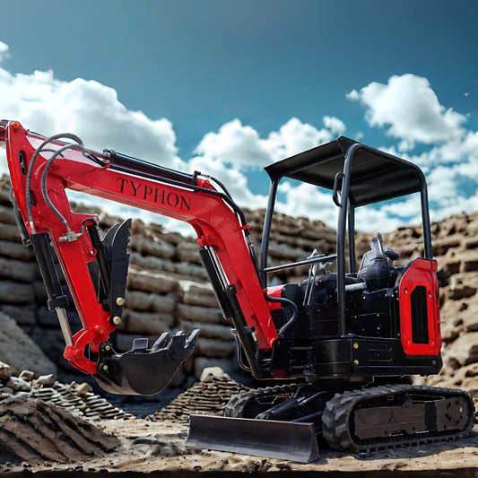 TYPHON TERROR X2 STORM Mini Excavator 2.5 Ton Diesel Perkins Engine