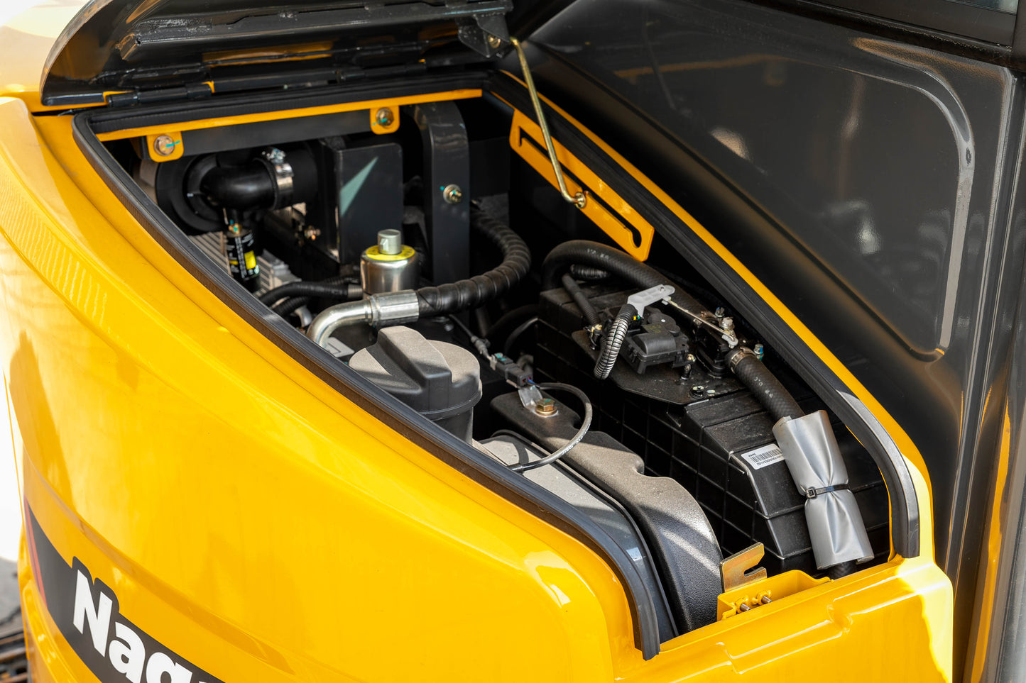 TYPHON NAGA 4.0 Mini Excavator 4-Ton Class with YANMAR 3TNV88F Engine, Zero Tail Swing, High Breakout Force, Advanced Hydraulics & Operator-Friendly Cabin