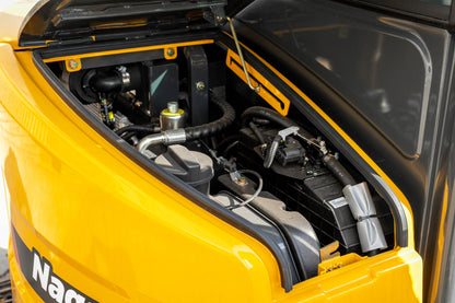 TYPHON NAGA 4.0 Mini Excavator 4-Ton Class with YANMAR 3TNV88F Engine, Zero Tail Swing, High Breakout Force, Advanced Hydraulics & Operator-Friendly Cabin