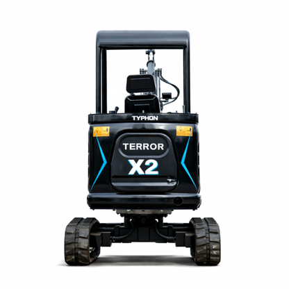 TYPHON TERROR X2 MAX 2.5Ton Mini Excavator&nbsp; Yanmar Engine, Hydraulic Oil-Cooled, Boom Swing, Retractable Tracks - New Excavator For Sale