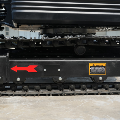 TYPHON Terror IV PROPACT Series 9,000 lb Mini Excavator with Kubota D1703 Diesel, AC/Heater & Zero Tail Swing