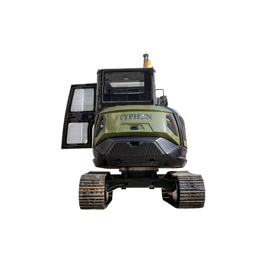 TYPHON TERROR LXV 6.6 Ton Mini Excavator Kubota V2607 56.9HP AC/Heater Cabin Boom Swing Two Speed Travel 0.23m³ Bucket  Heavy Duty Construction Machine