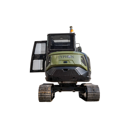 TYPHON TERROR LXV 6.6 Ton Mini Excavator Kubota V2607 56.9HP AC/Heater Cabin Boom Swing Two Speed Travel 0.23m³ Bucket  Heavy Duty Construction Machine