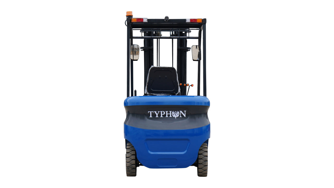 New 2025 TYPHON VIGOR 2 Blue Electric Forklift 2 Ton Lifter Lift Truck Jitney Hi-Lo