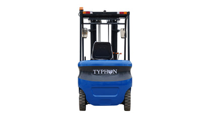 New 2025 TYPHON VIGOR 2 Blue Electric Forklift 2 Ton Lifter Lift Truck Jitney Hi-Lo