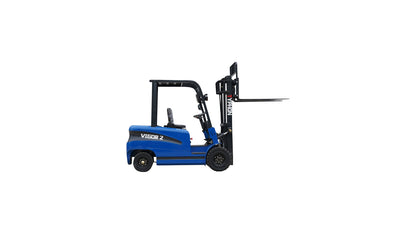 New 2025 TYPHON VIGOR 2 Blue Electric Forklift 2 Ton Lifter Lift Truck Jitney Hi-Lo