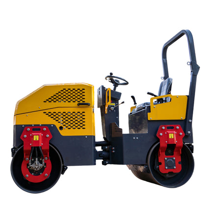 Fury 20 Mini Road Roller Hydraulic Two Wheel Drive, Front Wheel Vibration System, 23 hp B&S Engine USA