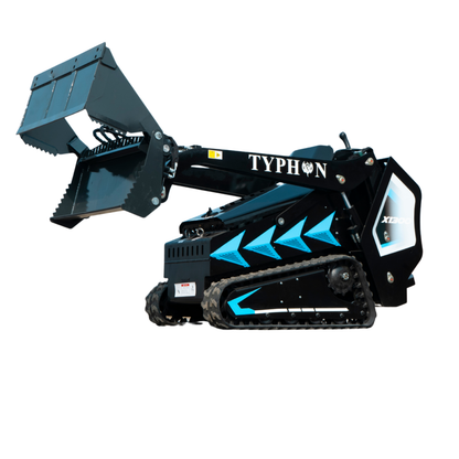 4-in-1 Combo Bucket Attachment for Mini Skid Steer Fits TYPHON STOMP X1300 & STOMP 509 - New Excavator For Sale