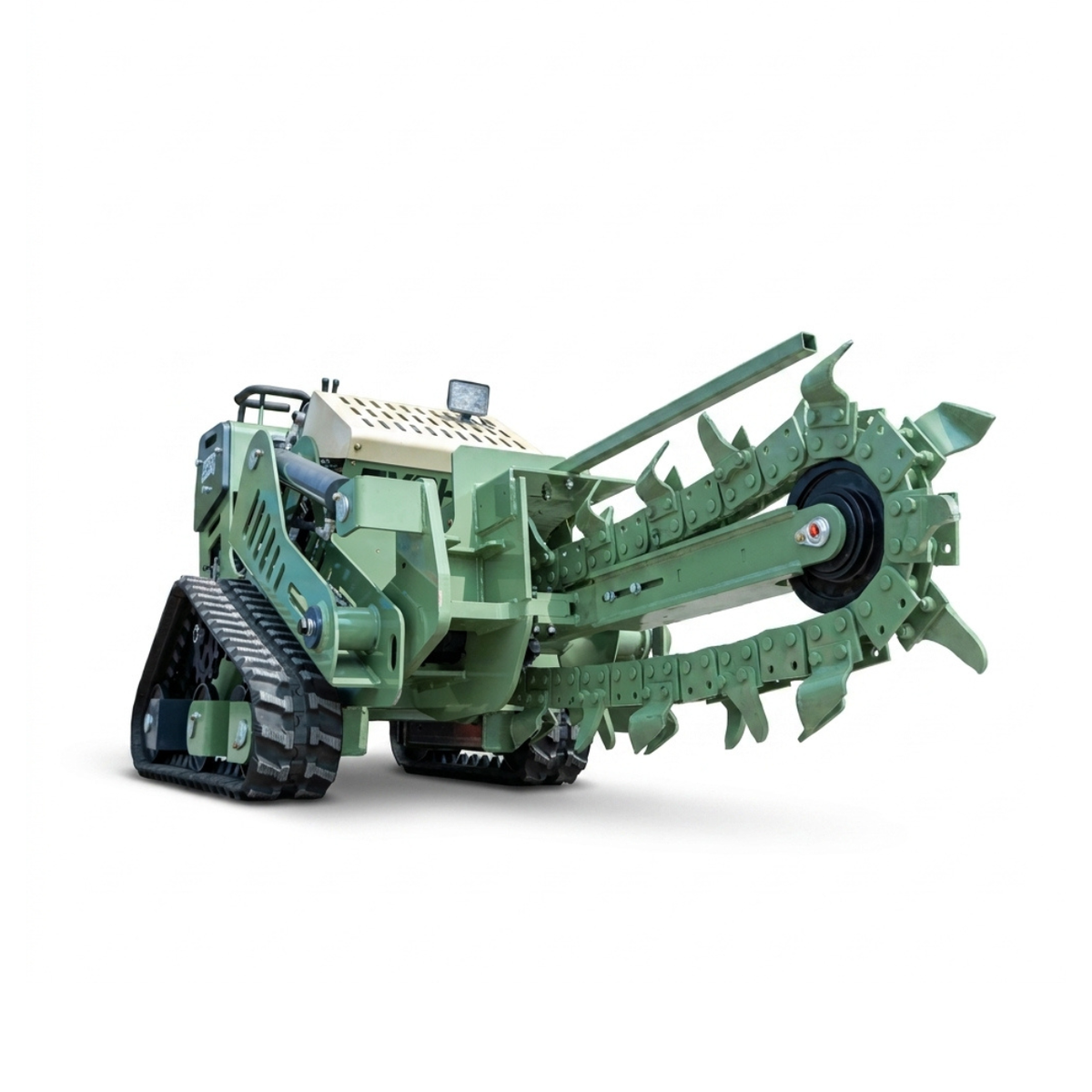 TYPHON GroundRipper GRX1 Compact Track Trencher 29.5" Trenching Depth, Honda GX690  Konstructz Series