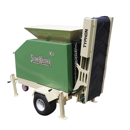 TYPHON STONEKRUSHER K1 Compact Rock Crusher 11.7 HP Honda GX390  KONSTRUCTZ SERIES