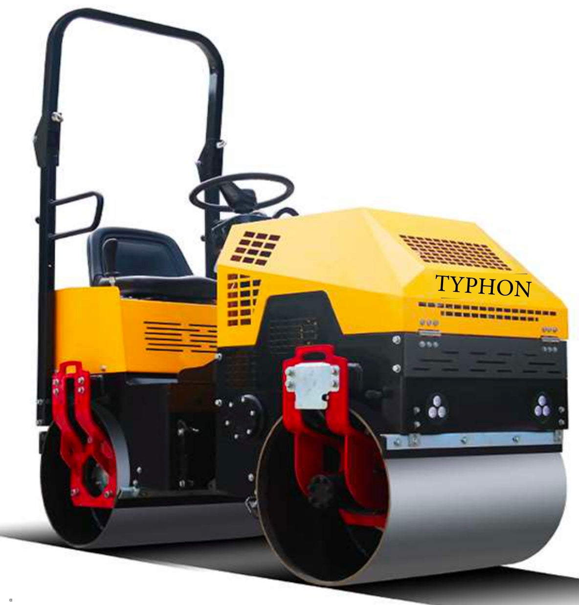 TYPHON FURY 1 Ton Vibratory Compactor Asphalt Roller – New Excavator ...
