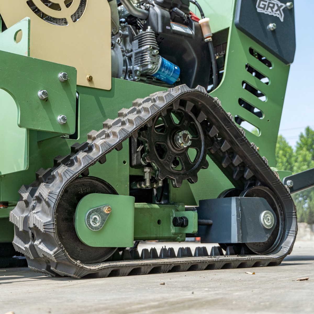 TYPHON GroundRipper GRX1 Compact Track Trencher 29.5" Trenching Depth, Honda GX690  Konstructz Series
