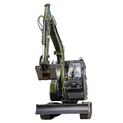 TYPHON TERROR LXV 6.6 Ton Mini Excavator Kubota V2607 56.9HP AC/Heater Cabin Boom Swing Two Speed Travel 0.23m³ Bucket  Heavy Duty Construction Machine